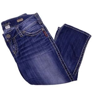 Silver Jeans Mckenzie Capri W31